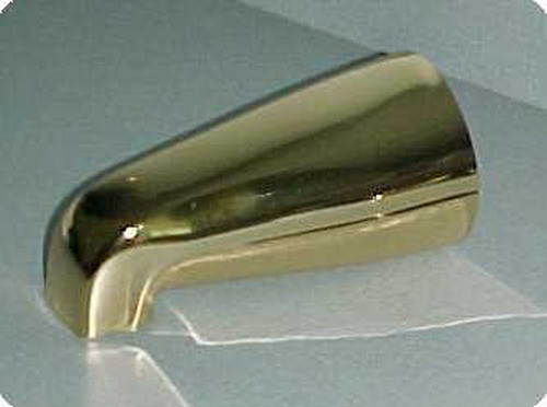 Suncraft TS167PBR 1-4-ALL *Universal Fit Adjustable Tub Spout Polished Brass Finish.   10170