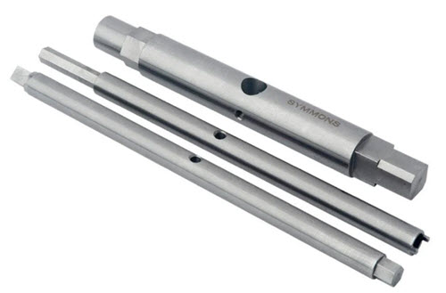 Symmons T-35C; ; Pressure Balancing Valve Universal Seat Removal Tool; in Unfinish   S-35A/B; T-35A/B