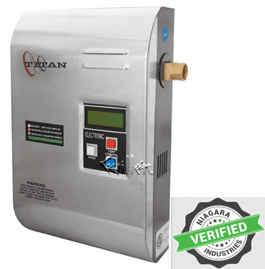Titan N-160; ; 240v 66 amp 16 kw tankless water heater scr-3; in Unfinish   NO RETURN - Titan Factory Warranty