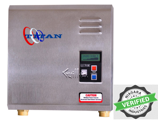 Titan N-270; ; 27 kw 240v 113a scr4 tankless water heater; in Unfinish   NO RETURN - Titan Factory Warranty