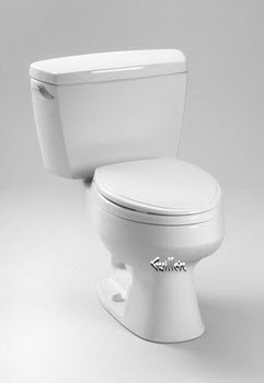 Toto CST716; Carusoe; two piece 1.6 gpf toilet elongated 12"""" rough-in plumbing repair technical part breakdown