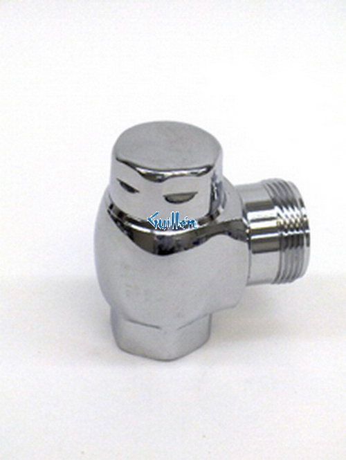 Toto 10077T3; ; 1" angle stop; in Polished Chrome