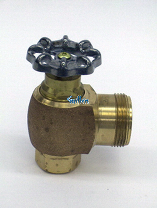 Toto 10077T6; ; 3/4" angle stop; in Rough Brass
