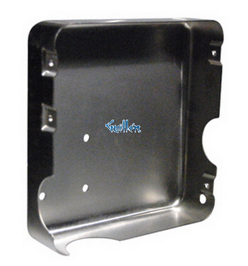 Toto 71325T1SHL; ; left hand rear cover set; in Stainless Steel