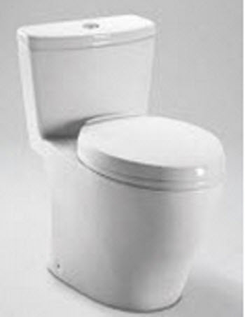 Toto CST626CEF, CST626CEFG; Aimes; one piece 1.28 gpf toilet elongated double cyclone plumbing repair technical part breakdown
