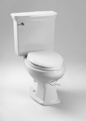 Toto CST724, CST724G; Promenade; two piece 1.6 gpf toilet elongated 12 rough-in plumbing repair technical part breakdown""