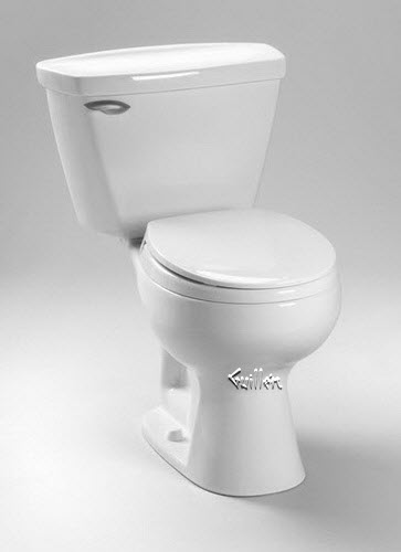 Toto CST733F; Dalton; two piece 1.6 gpf toilet round universal height 12"""" rough-in plumbing repair technical part breakdown