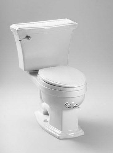 Toto CST794EF; Nexus; two piece 1.28 gpf toilet elongated e-max 12"""" modular rough-in universal height plumbing repair technical part breakdown