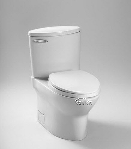 Toto CST804S; Pacifica; two piece 1.6 gpf toilet elongated 12"""" rough-in plumbing repair technical part breakdown