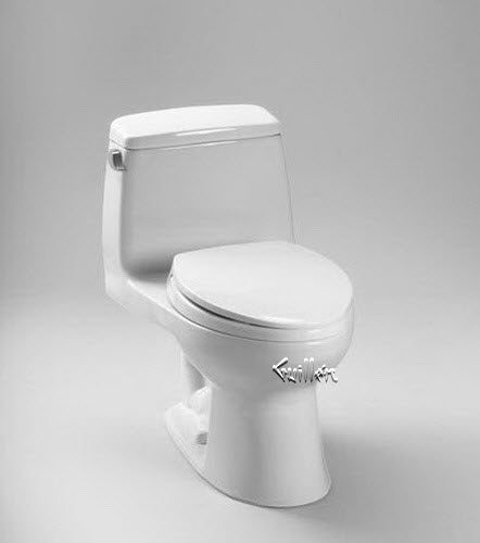 Toto MS854114; Ultimate; one piece 1.6 gpf toilet elongated 12"""" rough-in plumbing repair technical part breakdown
