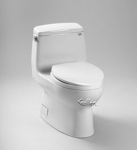 Toto MS874114S MS874114SG; Carlyle; one piece 1.6 gpf toilet elongated unifit rough-in plumbing repair technical part breakdown