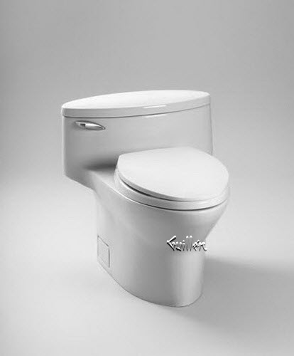 Toto MS904114; Pacifica; one piece 1.6 gpf toilet elongated unifit 12"""" rough-in plumbing repair technical part breakdown