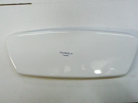 Toto TCU706CR#01; ; china tank lid porcelain with velcro tape; in Cotton