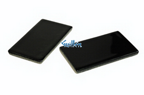 Toto TCU884CV#51; ; toilet side plate 2 with velcro tape; in Ebony