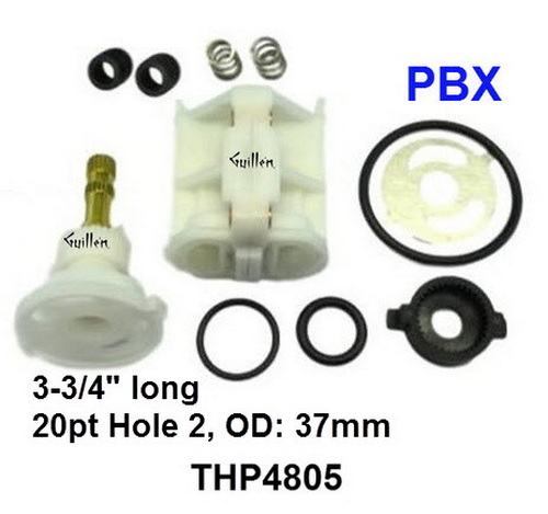 Toto THP4805;;__ 3-3/4in 20pt;; Pressure balance cartridge major service kit (includes cartridge) for TSPTM; in Unfinish