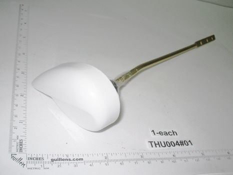 Toto THU004#01; ; trip lever; in Cotton; Discontinued Product