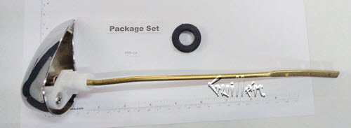 Toto THU099#CP; ; trip lever; in Polished Chrome; Discontinued Product