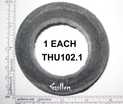 Toto THU102.1; ; tank to bowl gasket 1-each toilet; in Unfinish   THU102; 3612; THU102.1