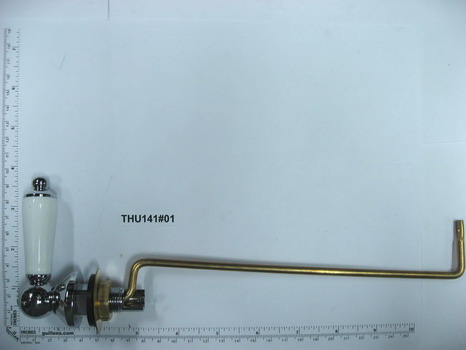 Toto THU141#01; ; trip lever; in Cotton; Discontinued Product - Use Toto THU141N#CP