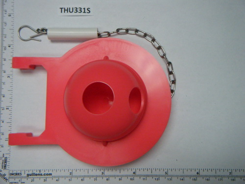Toto THU331S; ; G-max replacement part flapper 28+1 ring flapper toilet; in Red  THU138S; THU092-7; THU092-3; THU175S; THU299S   ; Discontinued Product - Use THU499S