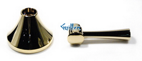 Toto THU4136; Nexus; metal handle assembly lifekoat shower; in Polished Brass