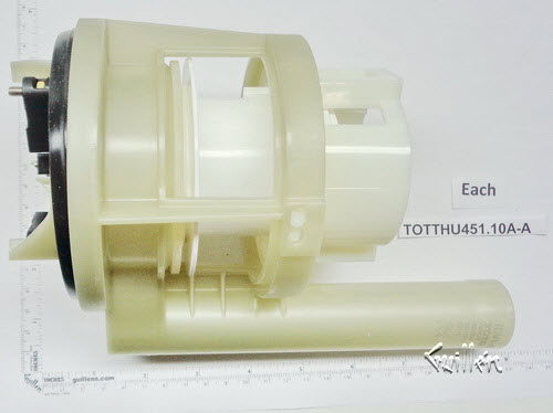 Toto THU451.10A-A; ; drain valve assembly for 1-pc n1 l10 604e 614e 624 626 (sp); in Unfinish; Replaces THU013W; THU013Z-1; THU013; THU013P; THU013P-1