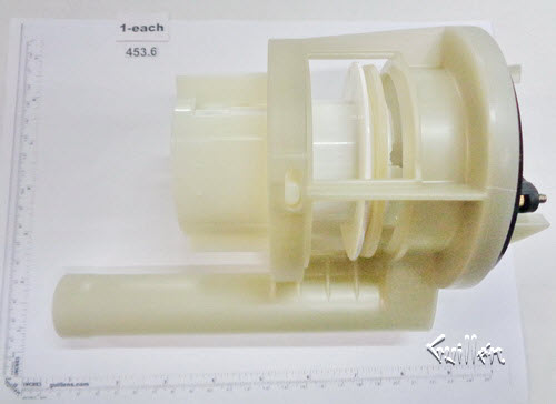 Toto THU453.6B-A; ; drain valve assembly for 1-pc n3 l6 934e 974e (sp); in Unfinish; Replaces THU013Z; THU013P; THU249P-1; THU008NC; Discontinued Product - Use Toto THU861-A