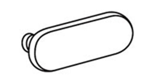 Toto THU585; ; seat bumpers c100 and c110; in Unfinish; Discontinued Product