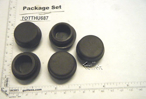 Toto THU687; ; maple toilet seats / lid bumper set; in Unfinish; Discontinued Product