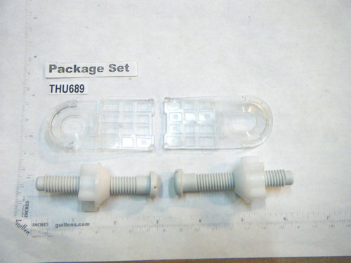 Toto THU689; ; mounting hardware seats mounting hardware for toilet seat; in Unfinish   THU689