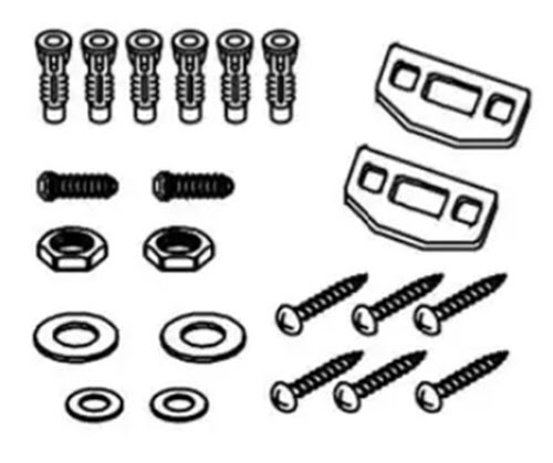 Toto THU9634; ; mounting hardware ms982/952; in Unfinish