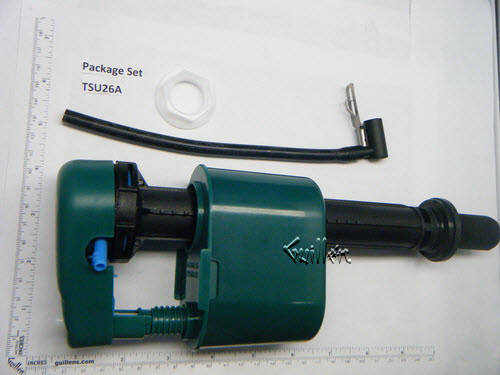 Toto TSU26A; ; 1 piece fill valve assembly E-max toilet; in Unfinish; Discontinued Product - Use Toto TSU99A.X