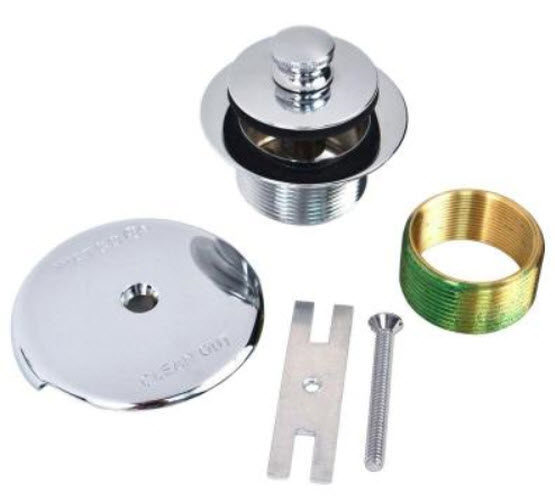 Watco 38190-CP; ; push-pull trim kit push pull tub drain trim kit 1.6 in - 16 bushing; in Chrome
