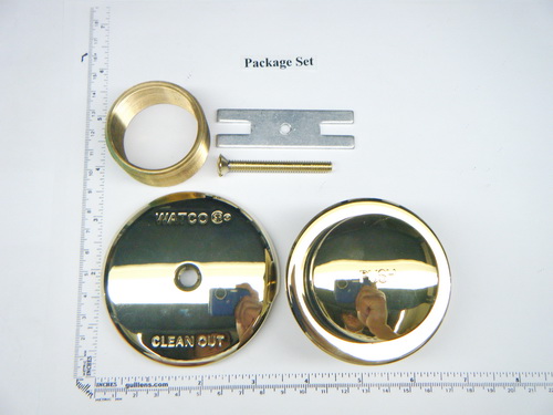 Watco 68190-PB FT TRIM KIT FOOT ACTUATED 1.6-IN. X16 TRIM KIT W/38101 BUSHING POLISHED BRASS   4131829; 4175829; 2653000; 4130829
