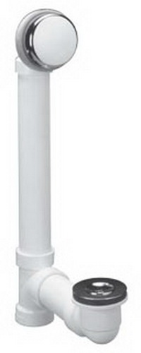 Watco 900-FA-PVC-BN; ; foot actuated bathtub waste innovator foot actuated bath waste sch 40 pvc; in Brushed Nickel