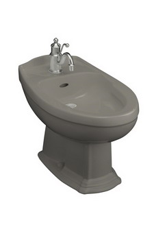 Kohler K-4898 Portrait(R) bidet with single-hole faucet drilling