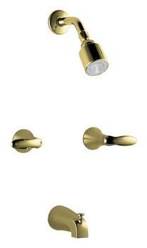 Kohler K-T15201-4 Coralais(R) bath and shower faucet trim with lever handles valve not included