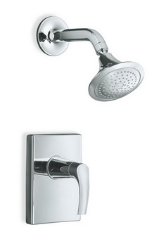 Kohler K-T18489-4 Symbol(TM) Rite-Temp(R) pressure-balancing shower faucet trim valve not included