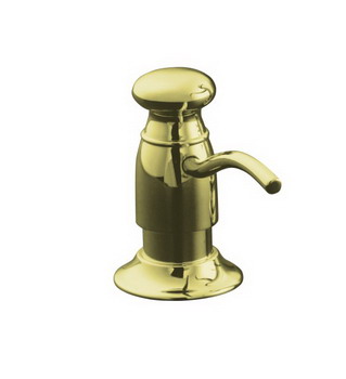 Kohler K-1894-C Soap/lotion dispenser with Traditional design (Clam shell packed)