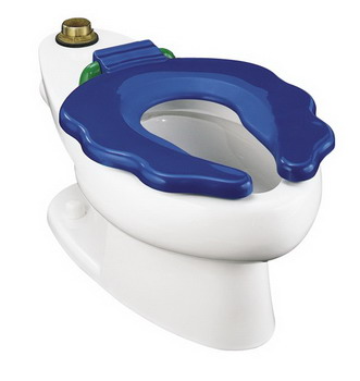 Kohler K-4321 Primary(TM) elongated bowl toilet with seat