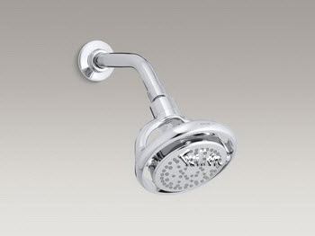 Kohler K-15996-CP; Flipside (R); 2.5 gpm multifunction wall-mount showerhead; in Polished Chrome