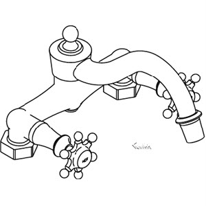 Kohler K-104-3 Antique Bath Faucet