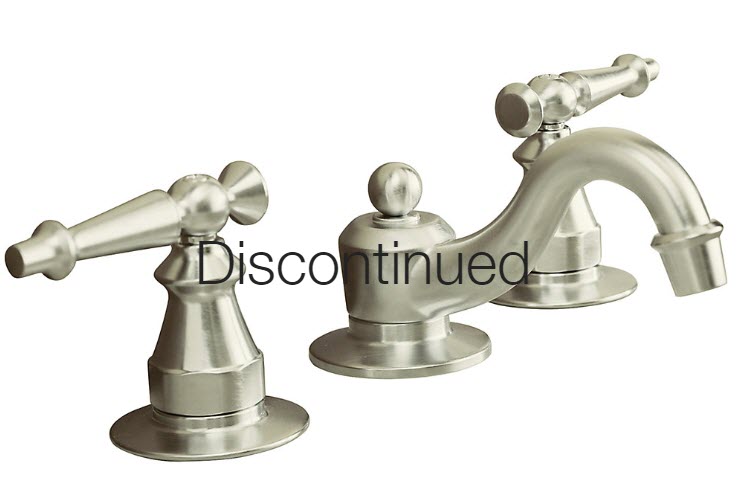 Kohler K-107 Antique widespread lavatory faucet with six-prong