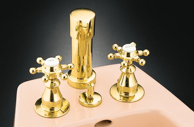 Kohler K-142-3D Antique Curio Bidet Faucet