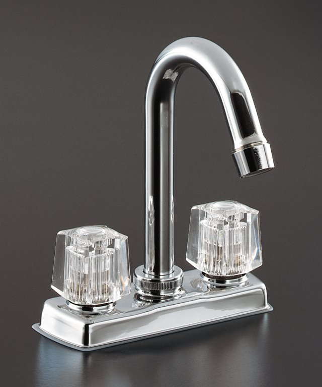 Kohler K-11933-P Trend Entertainment Sink Faucet Sculptured Acr