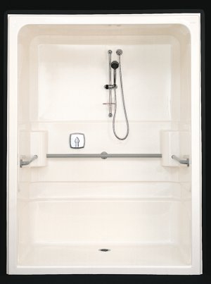 Kohler K-12492 Freewill Barrier-free Wheelchair Shower Module