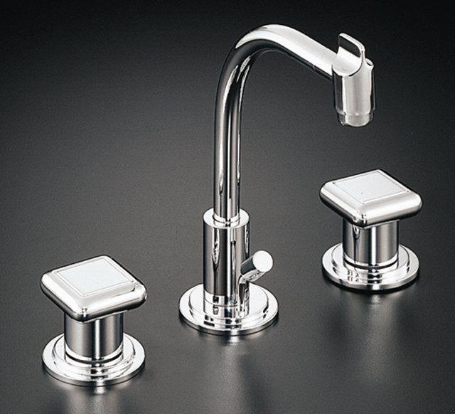 Kohler K-8213 Taboret widespread lavatory faucet with Multi-swiv