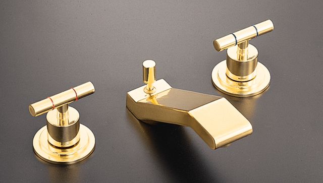 Kohler K-8211-6 Taboret widespread Lavatory Faucet with T-Handl