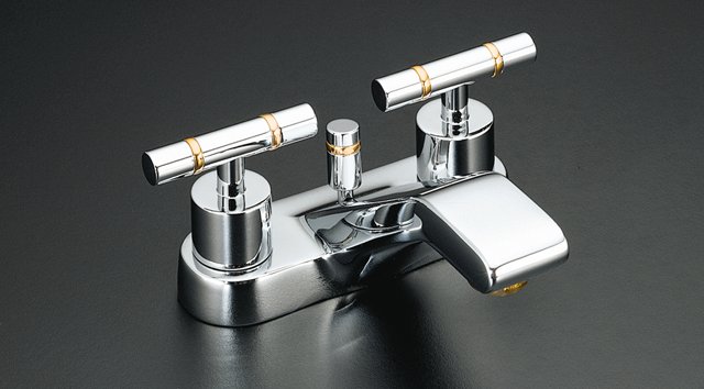 Kohler K-8202 Taboret centerset lavatory faucet with T-handles