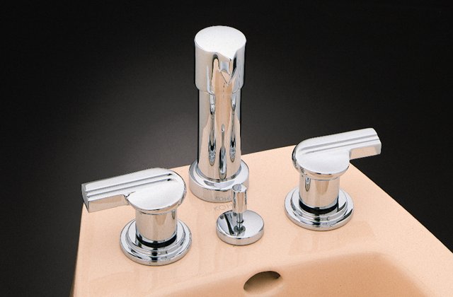 Kohler K-8247-2 Taboret Bidet Faucet Vertical Spray with Square